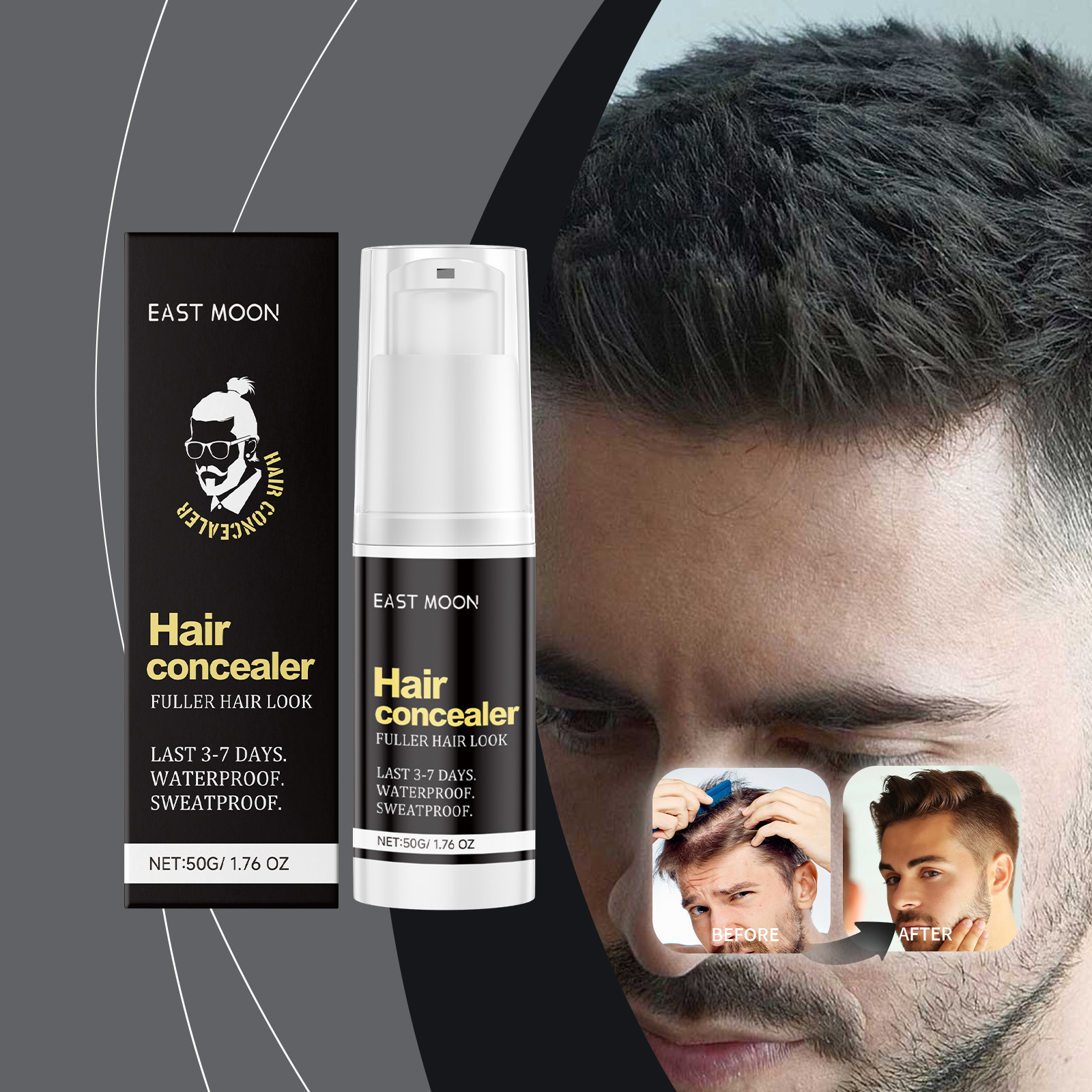 Hair Care Lotion - 헤어 커버리지 컨실러 크림 루트 터치업
