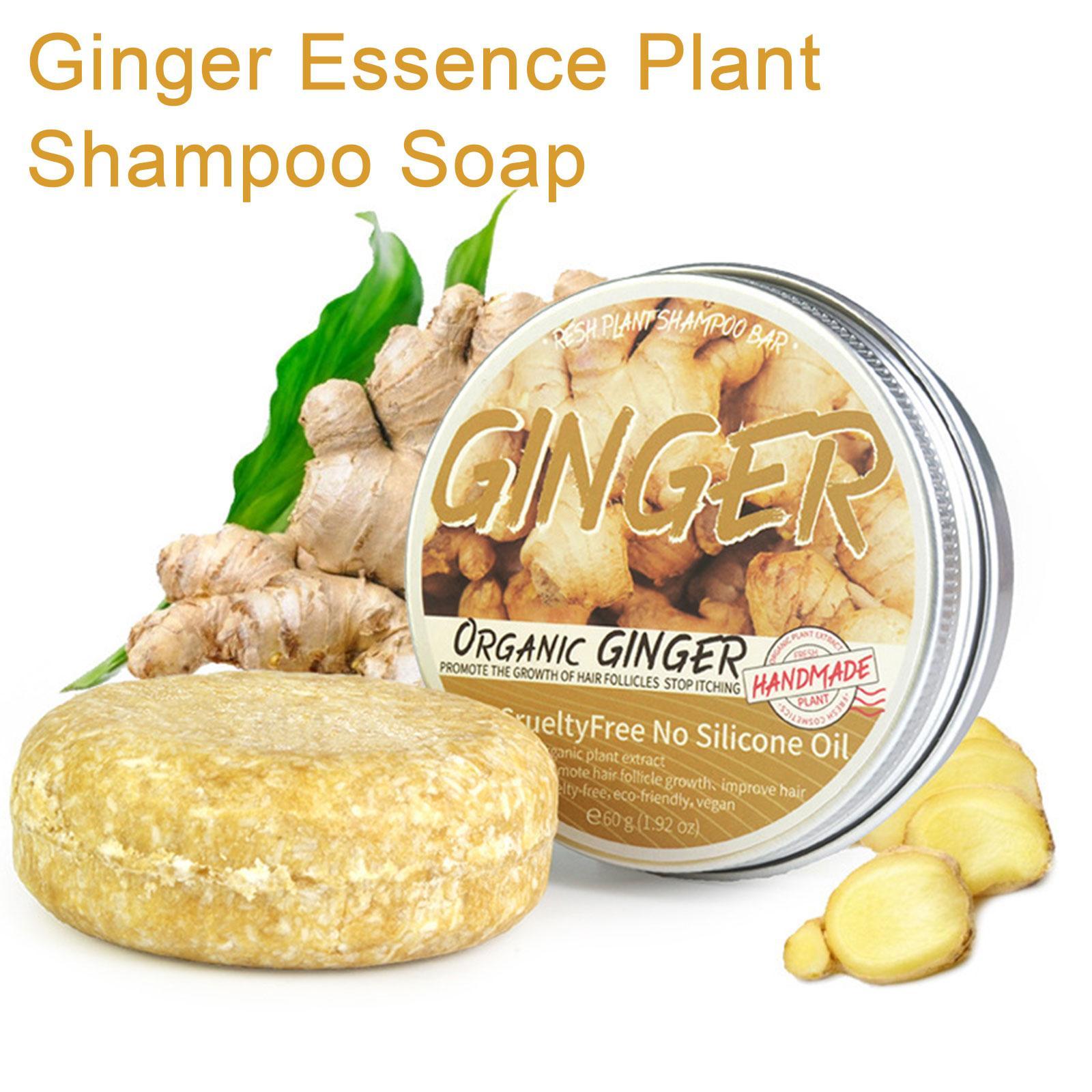 Hair Care Organic - 진저 폴리고눔 비누 샴푸, 차가운 가공
