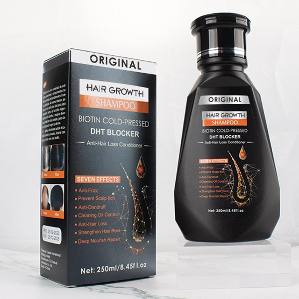 모발 성장을위한 빗 브러시가있는 250ML 비오틴 샴푸 - Hair Care Dandruff 리뷰 및 가격