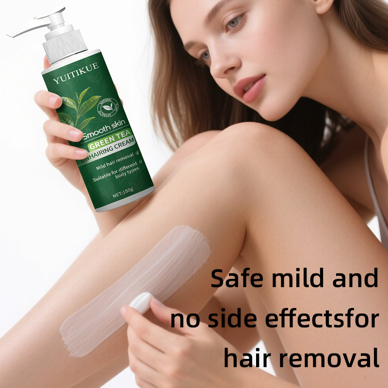 YUITIKUE 녹차 제모 크림 150g, 모든 체형에 - Hair Care Lotion 리뷰 및 가격